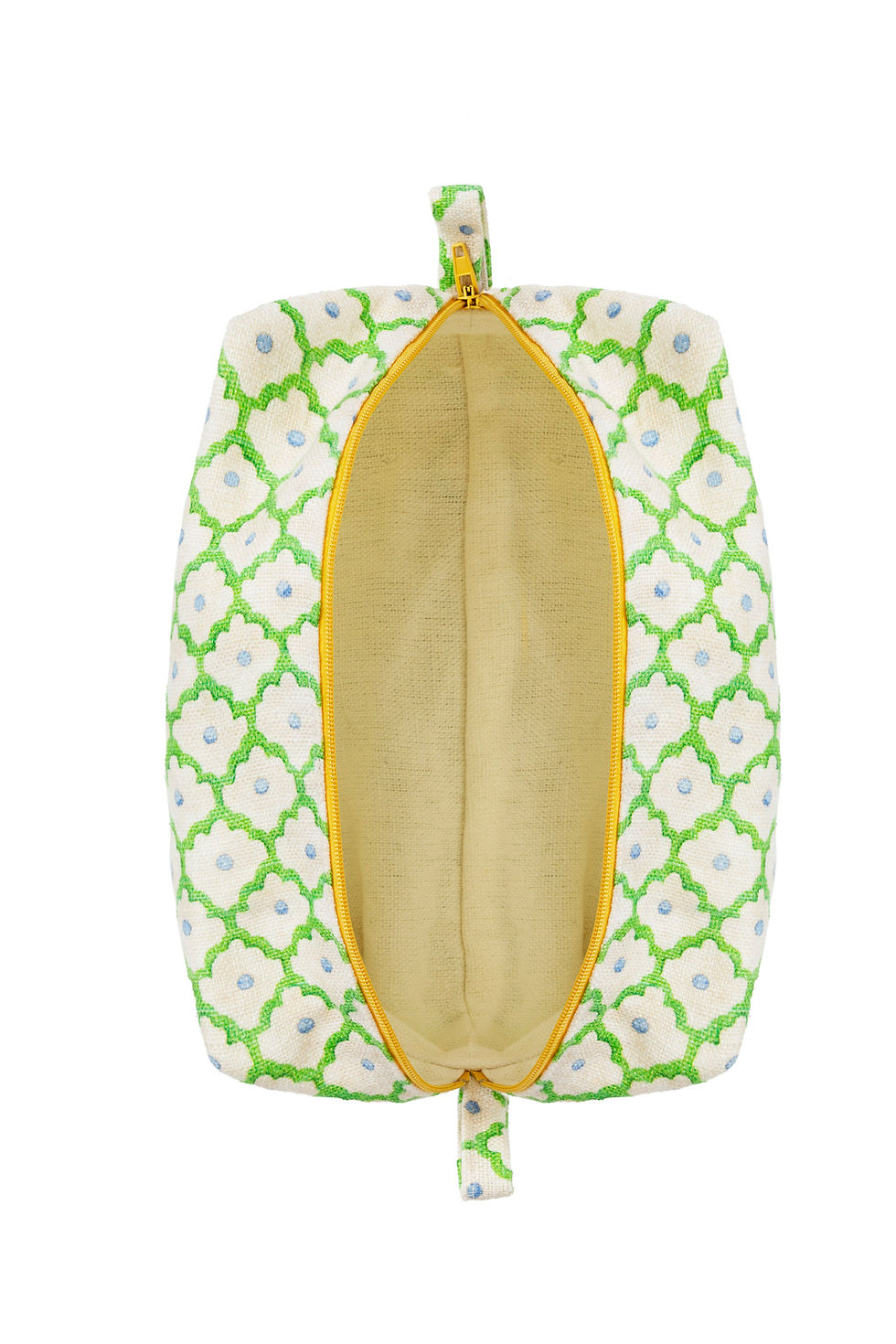 Thumbnail: Wash Bag in Green Linen