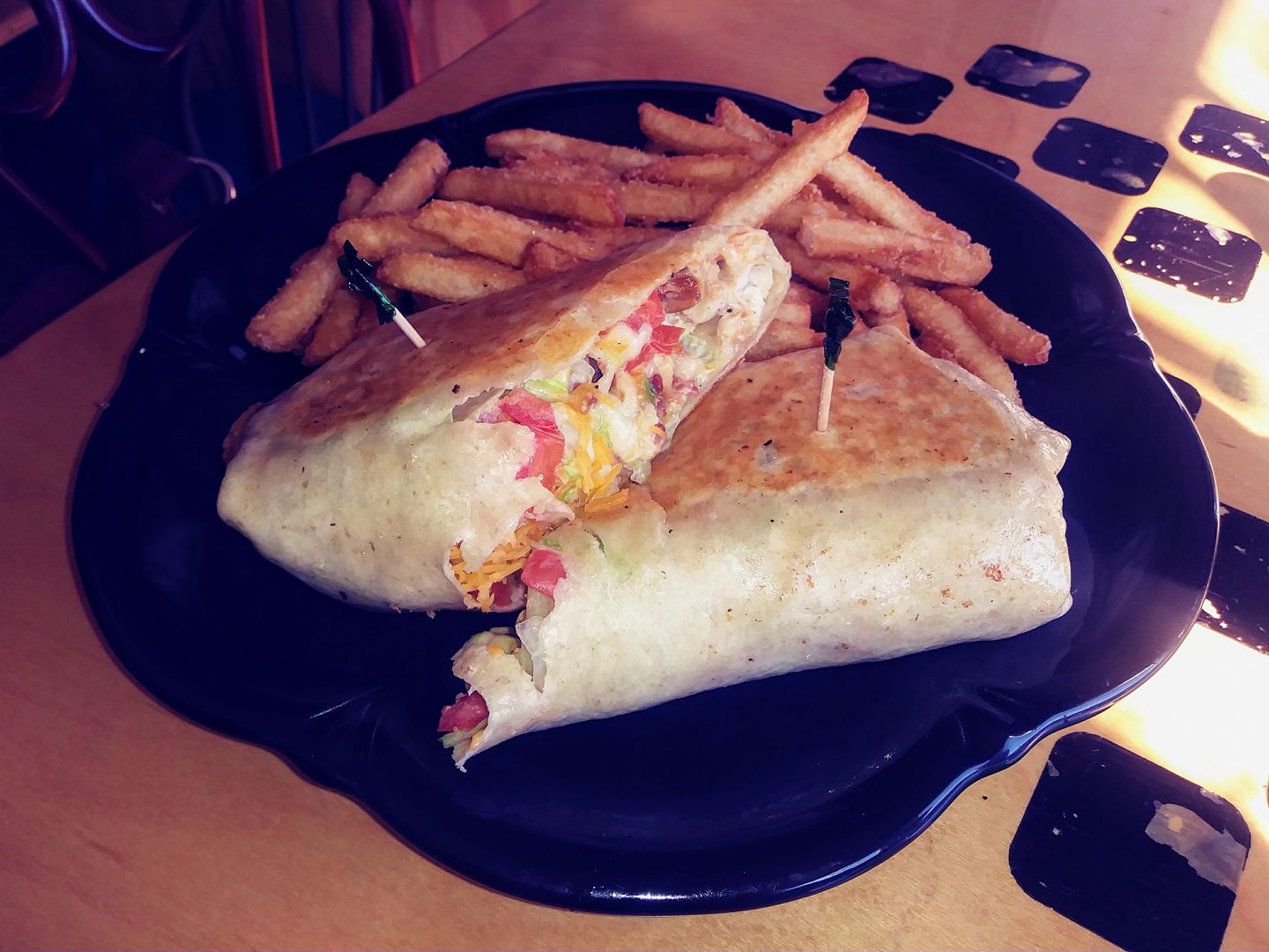 Arranged Food and Objects