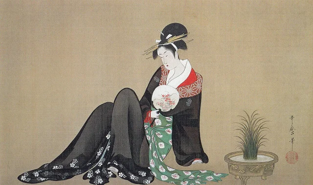 納涼美人図