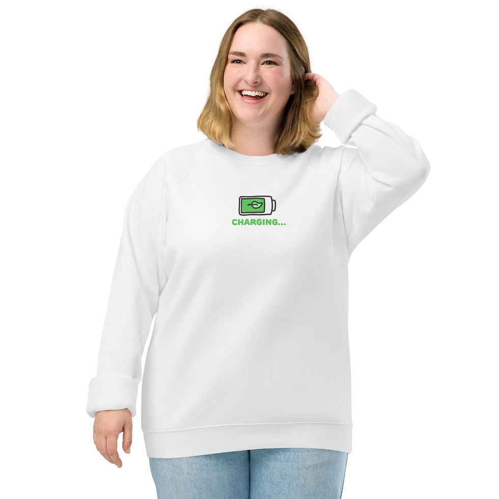 Thumbnail: Unisex Organic Raglan Sweatshirt | SOL'S 03567
