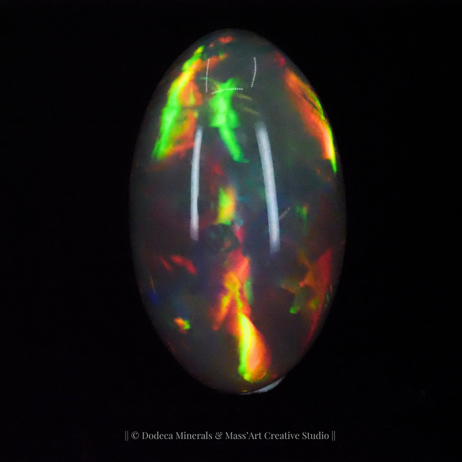 Opale Ethiopienne 9.55cts - Dodeca Minerals Switzerland