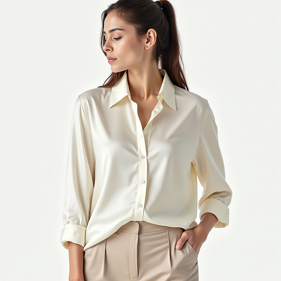 Silk Blend Blouse