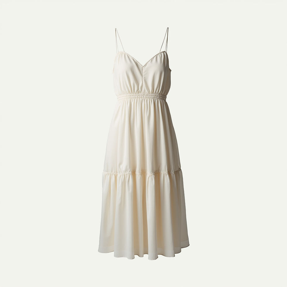 Chiffon Midi Dress