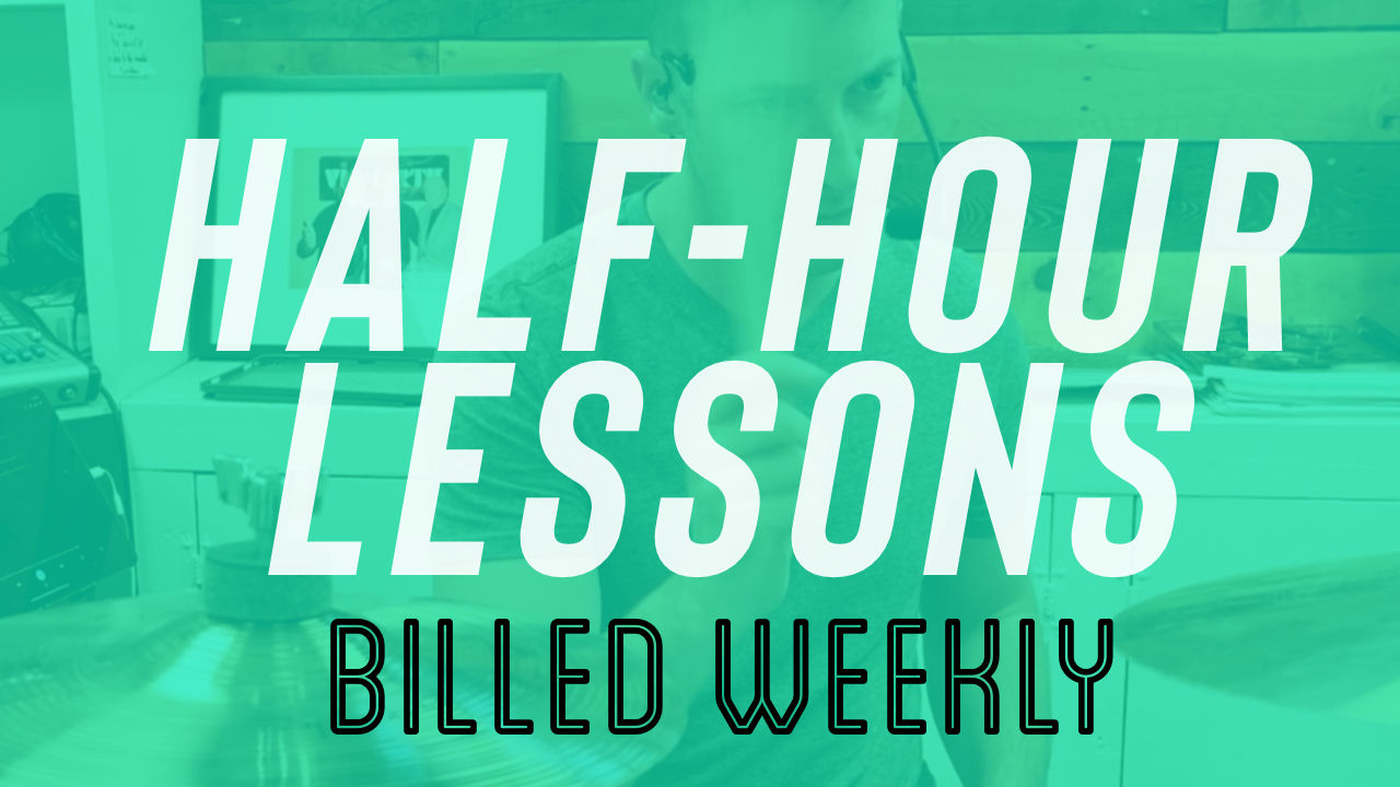 30 Minute Lesson - Weekly
