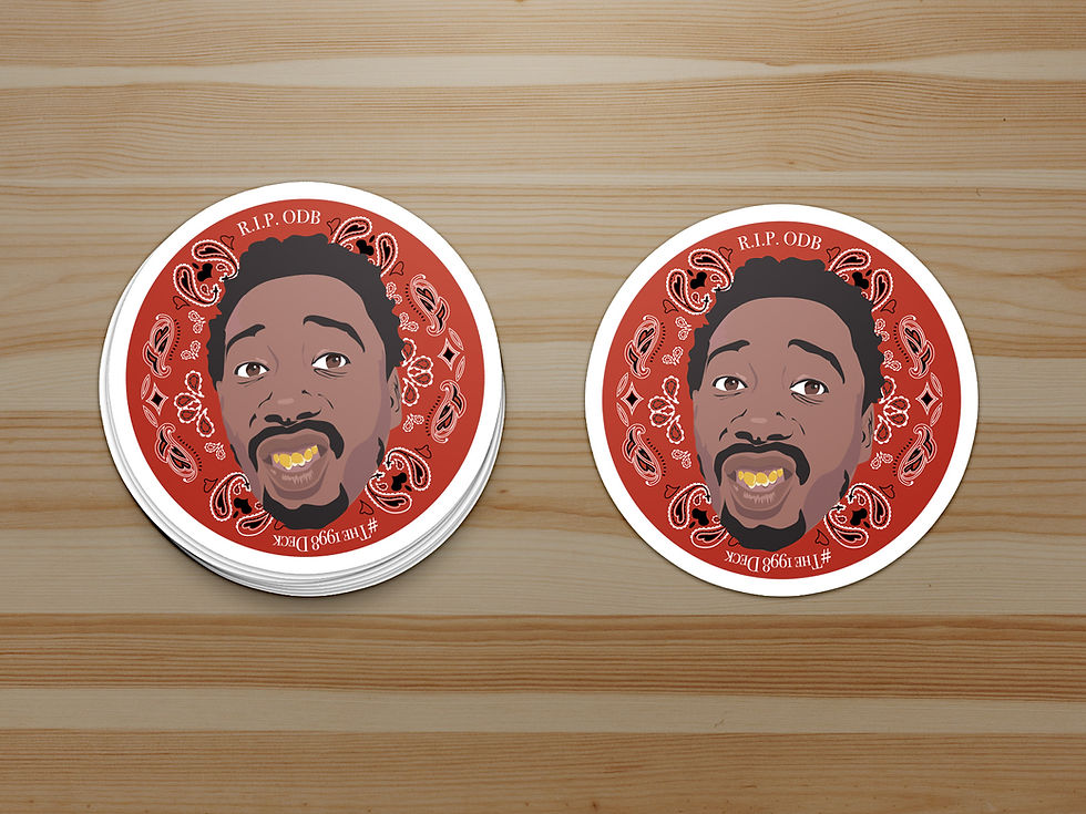 Miniatura: The 'Shimmy-Shimmy Ya!' Commemorative Sticker #RIPODB