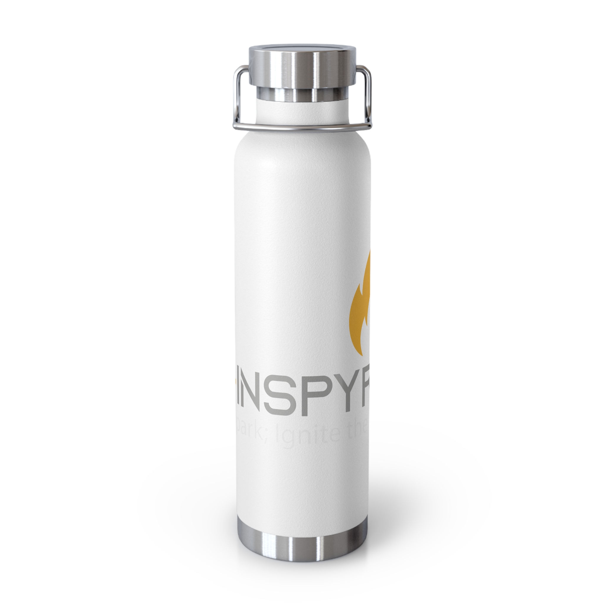 Inspiring Copper Vacuum Insulated Bottle - 22oz | Stay Hydrated & Be the Spark!