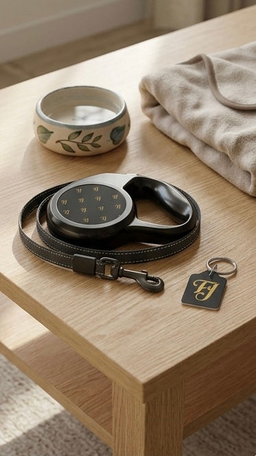 Thumbnail: Travel Retractable Dog Leash