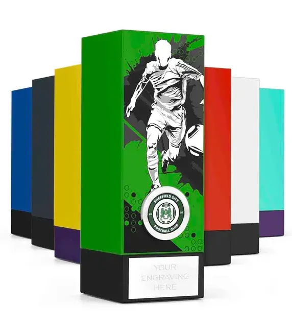 Thumbnail: Geo Football Block BLUE