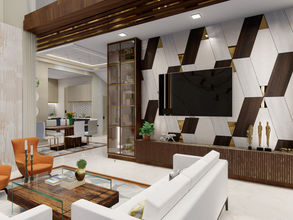 TV unit design that seamlessly blends style and efficiency, providing innovative storage solutions for organizing and displaying entertainment essentials.