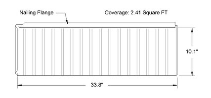 rectangular shingle specs