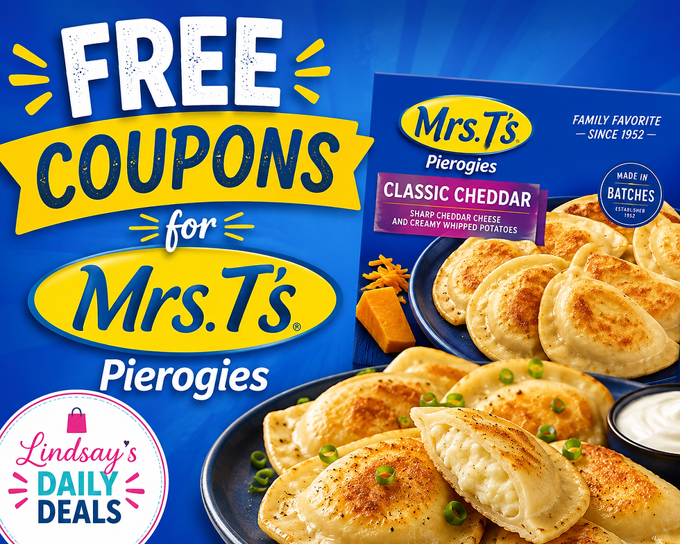 Free Mrs. T. Pierogies Coupons