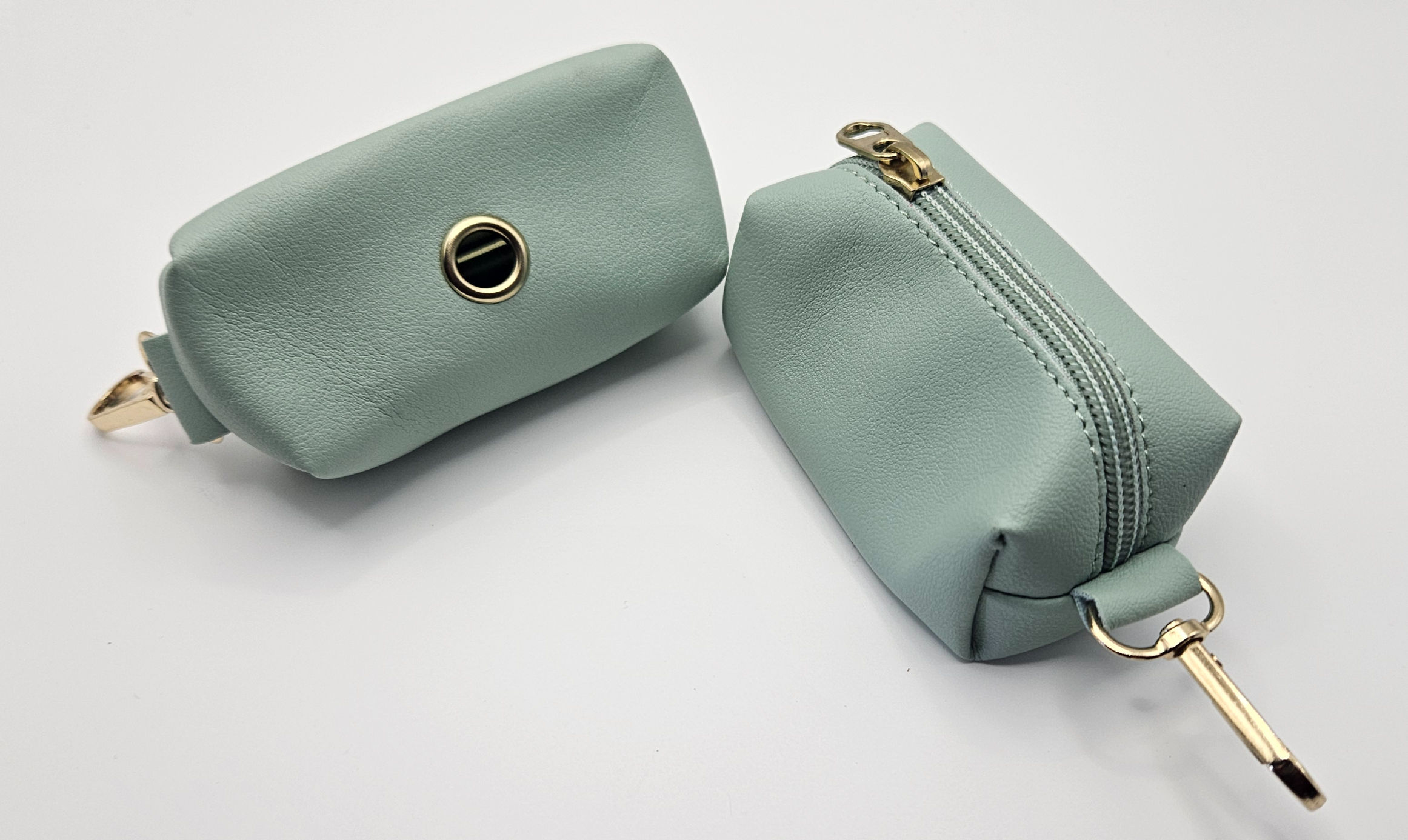 Sage Green Dog Poo Bag Holder