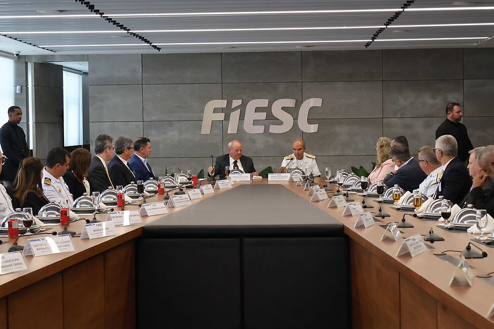ALIX participa de reunião da FIESC sobre oportunidades para a indústria de defesa em Santa Catarina