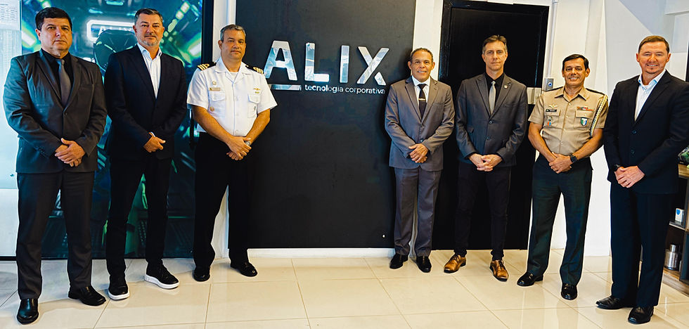 ALIX recebe representantes do Ministério da Defesa e reforça atuação como Empresa Estratégica de Defesa