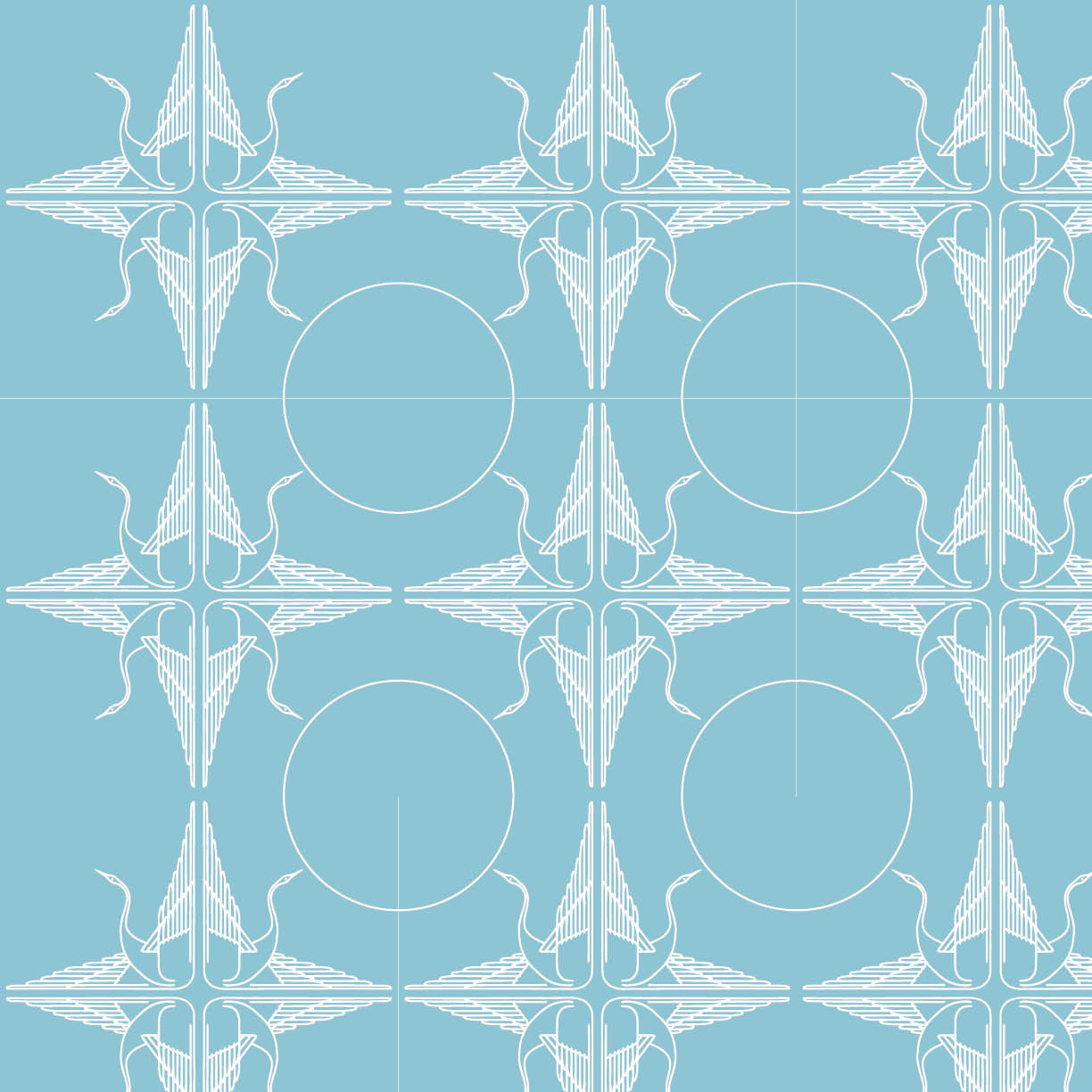 Deco swans