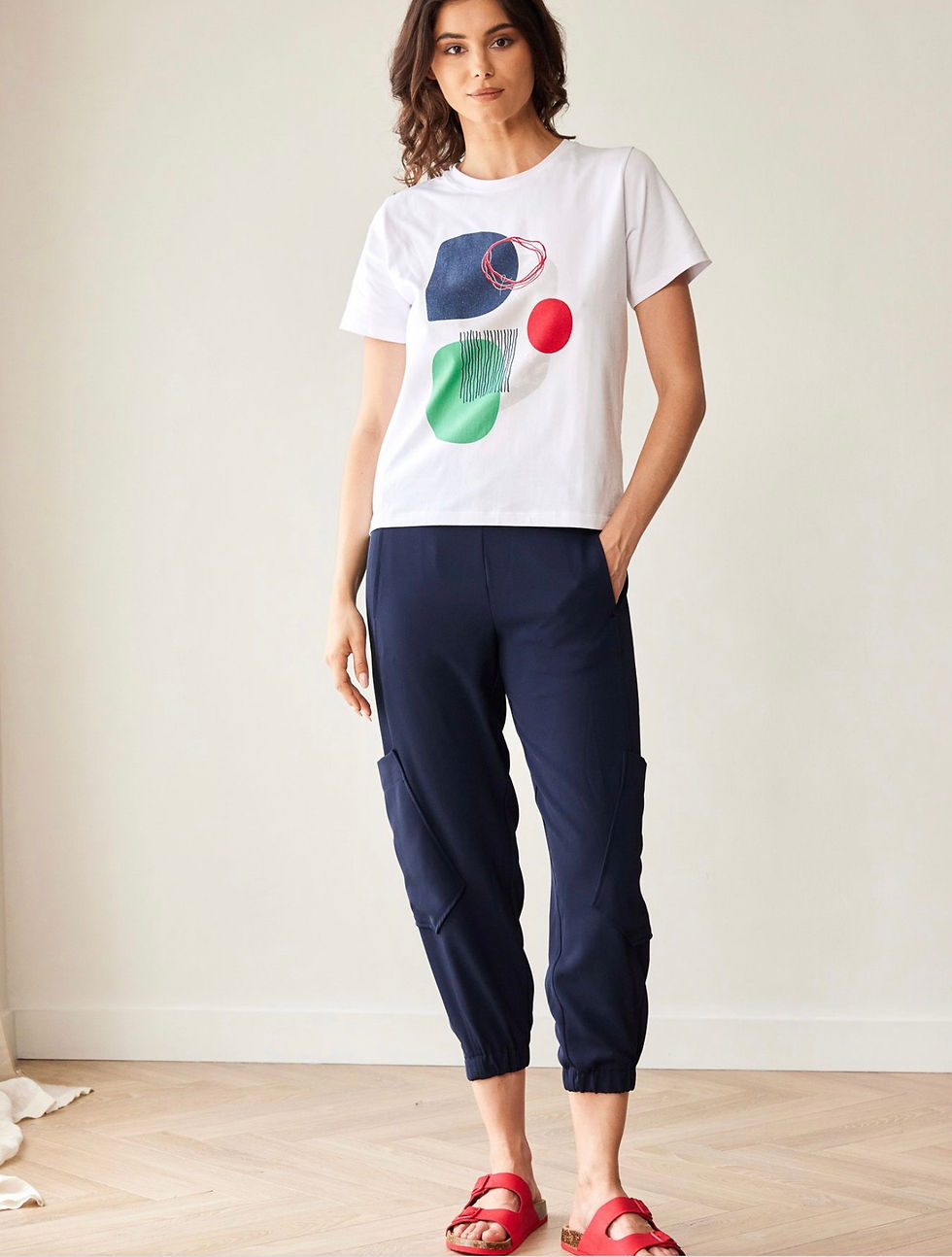 Thumbnail: Peruzzi White Circle T-Shirt
