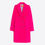 Thumbnail: Vilagallo Long Fuchsia Coat