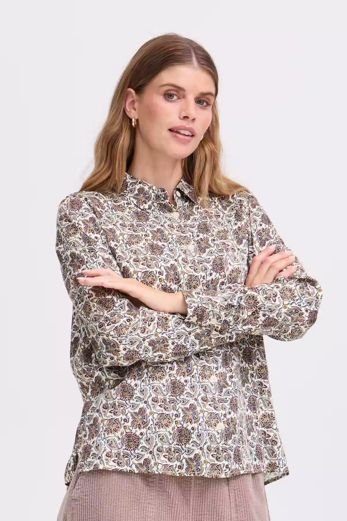 Fransa Printed Shirt