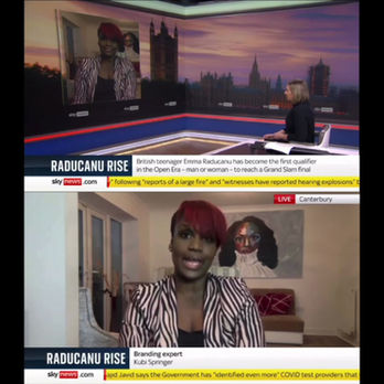 Kubi Springer talks about Emma Raducanu's potential brand deals on Sky News