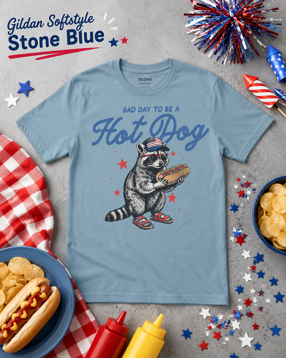 Thumbnail: Bad Day To Be a Hot Dog T-Shirt