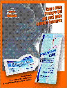Playboy - Anúncio Preserv Gel.