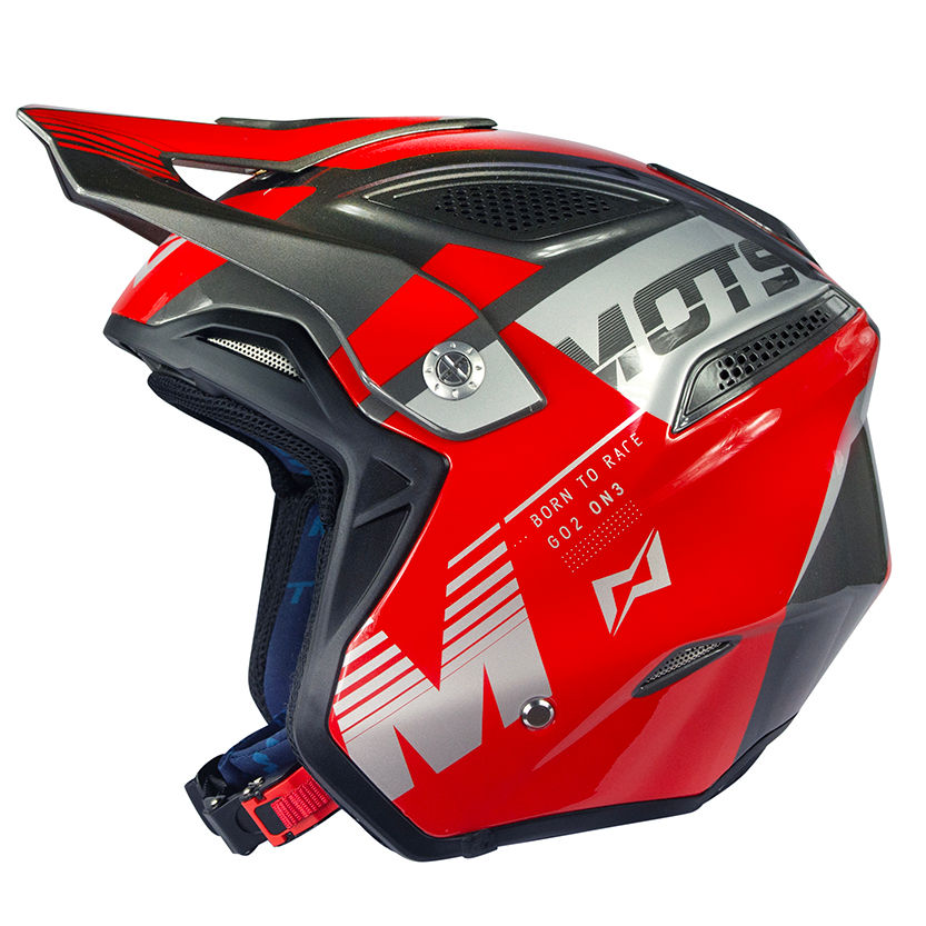 Thumbnail: MOTS GO2 ON3 HELMET – SHINY RED
