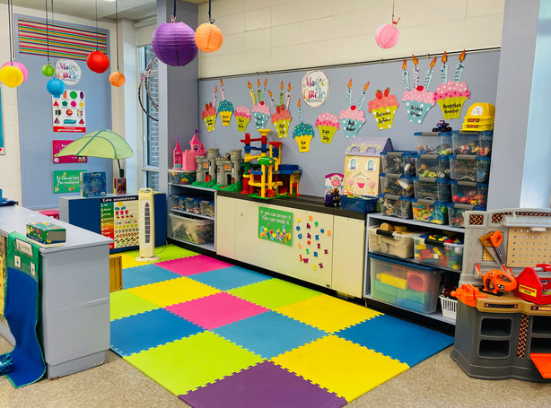 Magic Circle Preschool Floor play area