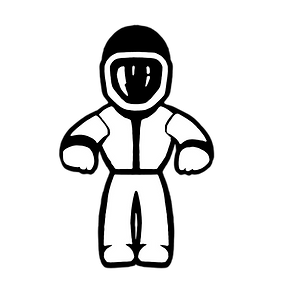 Chibi animus hands up