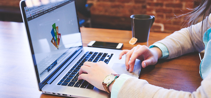 Graphic Designer Working