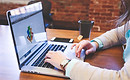 Graphic Designer Working