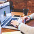 Graphic Designer Working