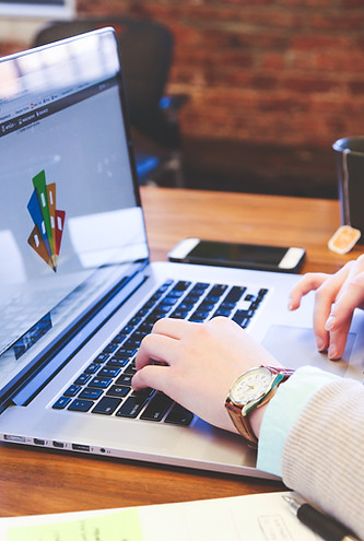 Graphic Designer Working