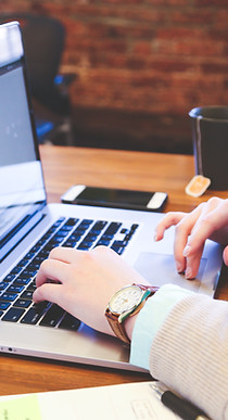 Graphic Designer Working