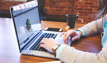 Graphic Designer Working