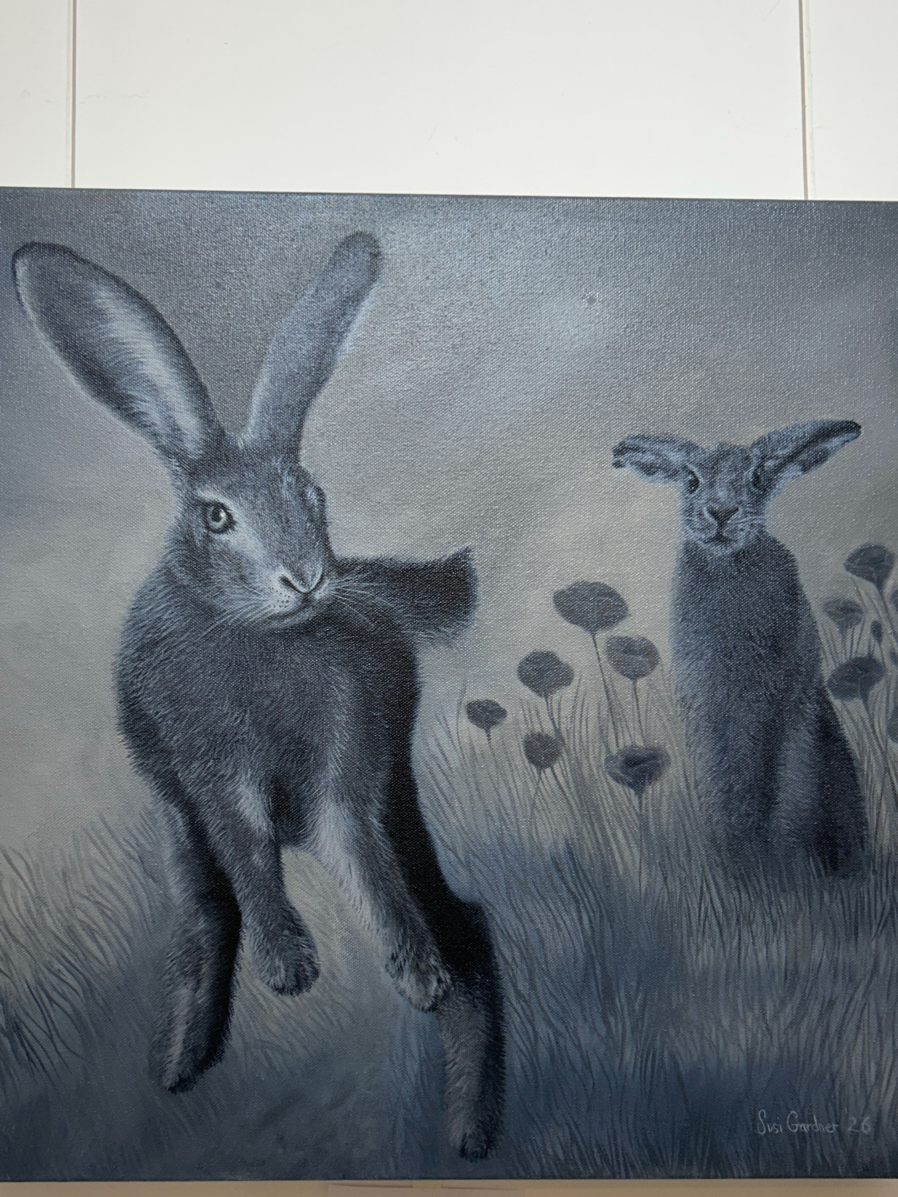 Running Free (Original HarePainting)