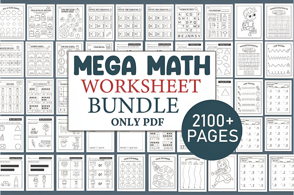 Math Worksheets for Kids