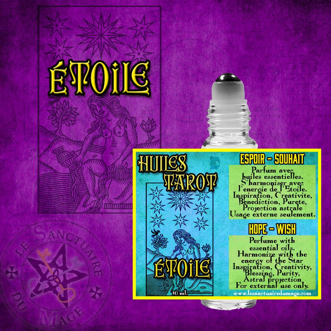 Tarot - Étoile - Huile