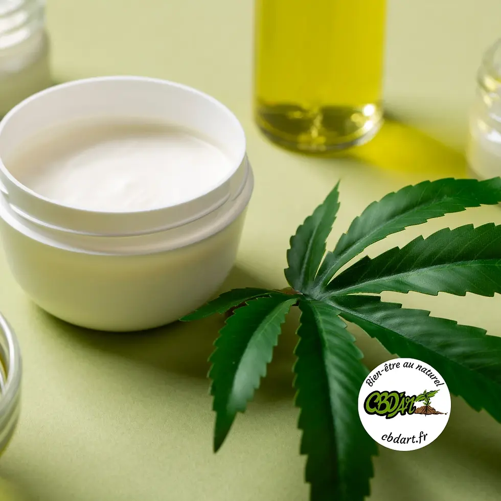 Baumes, crèmes et sérums CBD présentation