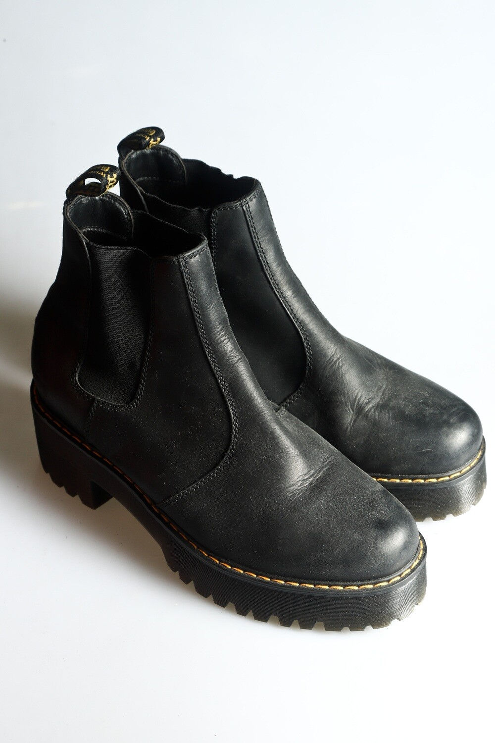 Dr. Martens Leather Chelsea Boots