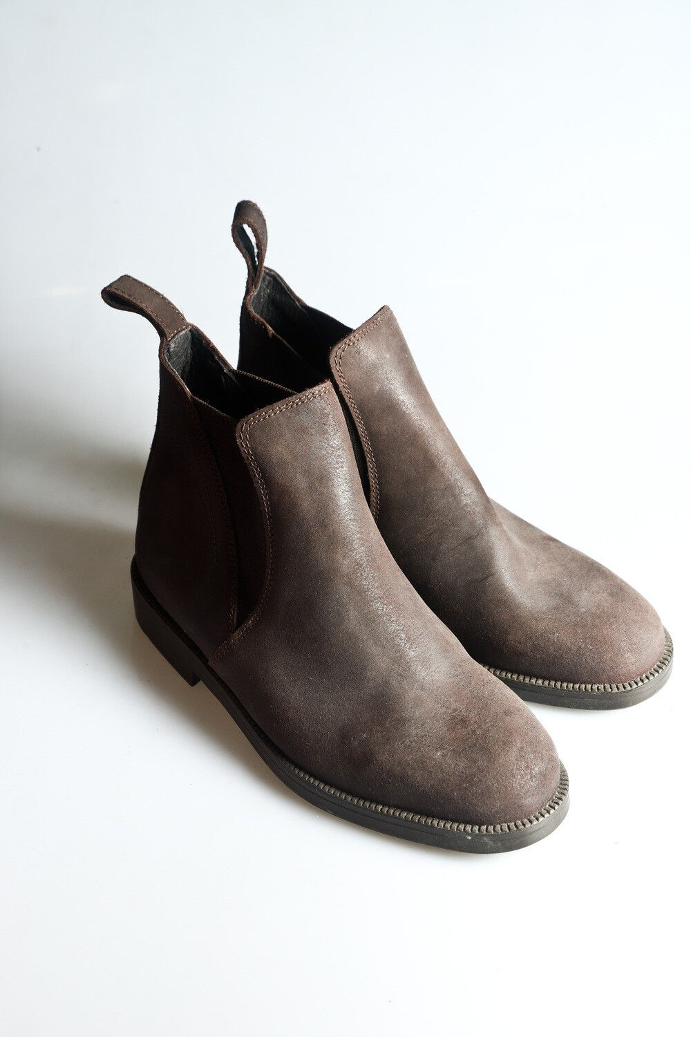 Brown Leather Women's Chelsea Boot
