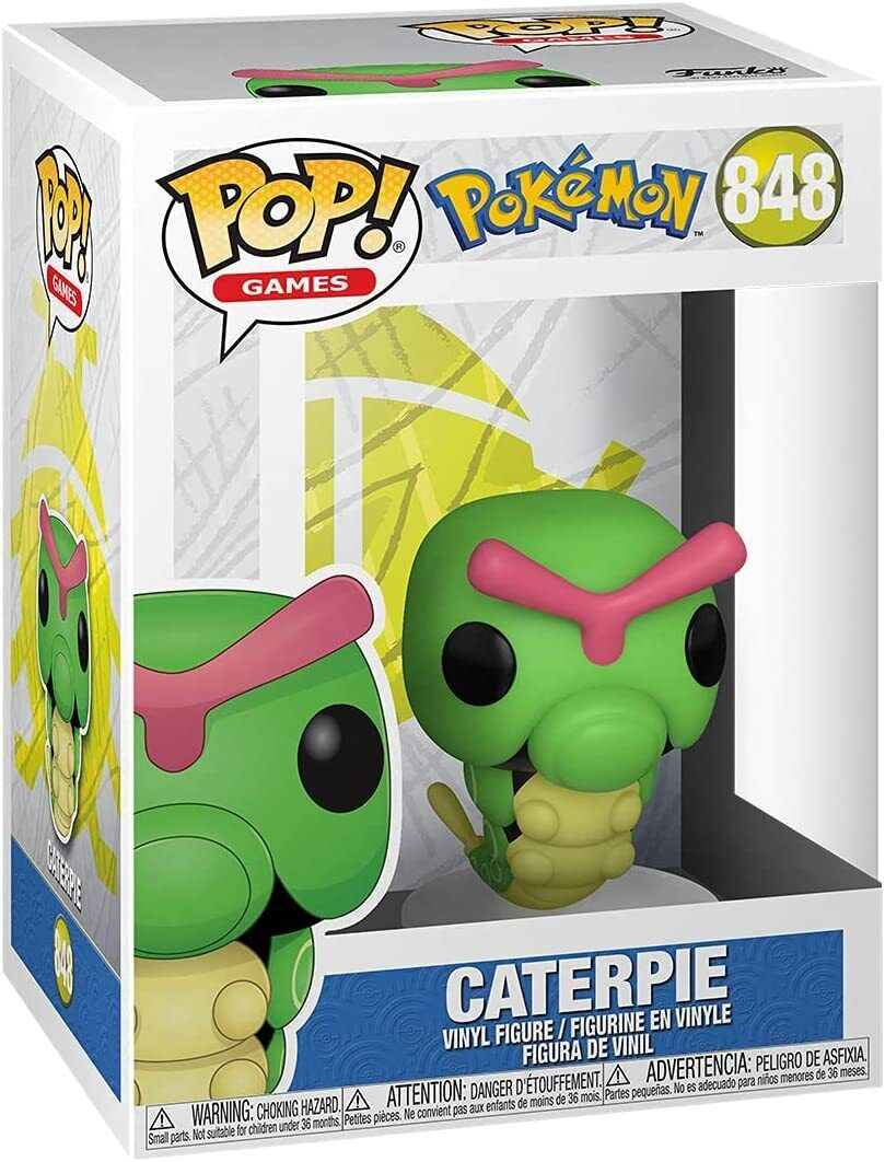 Funko Pop! Games: Pokemon S8 - Caterpie Vinyl Figure