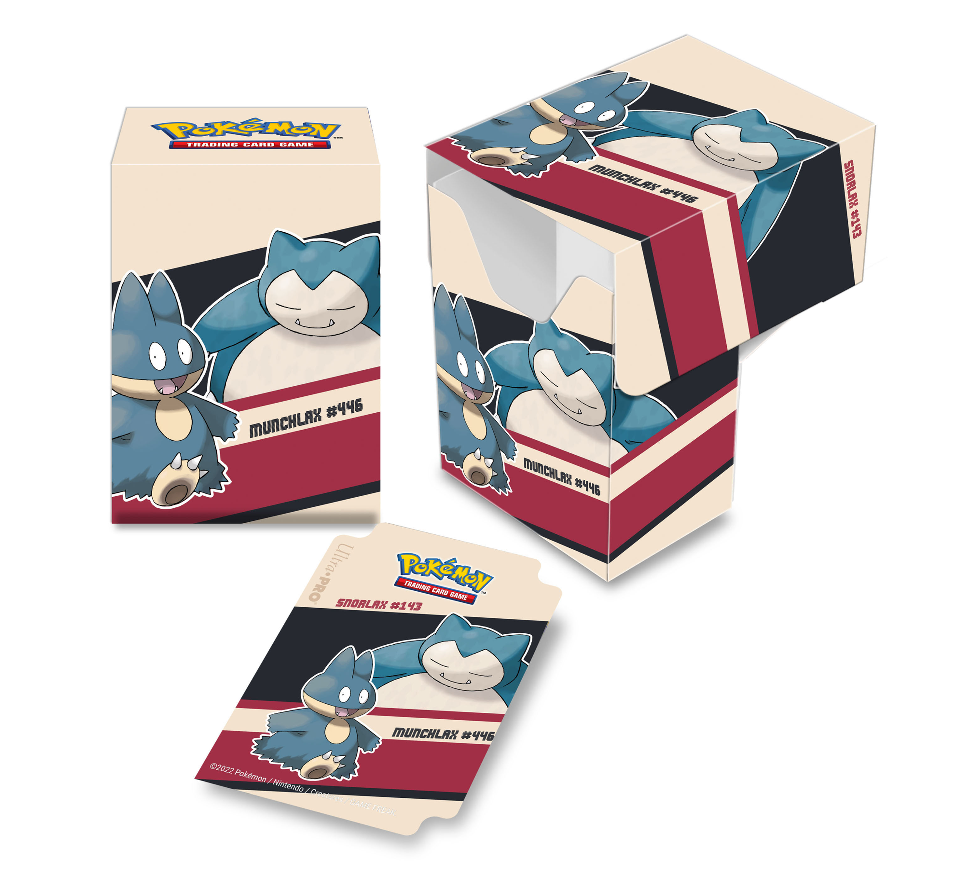 Ultra Pro Pokemon Deck Box Snorlax and Munchlax