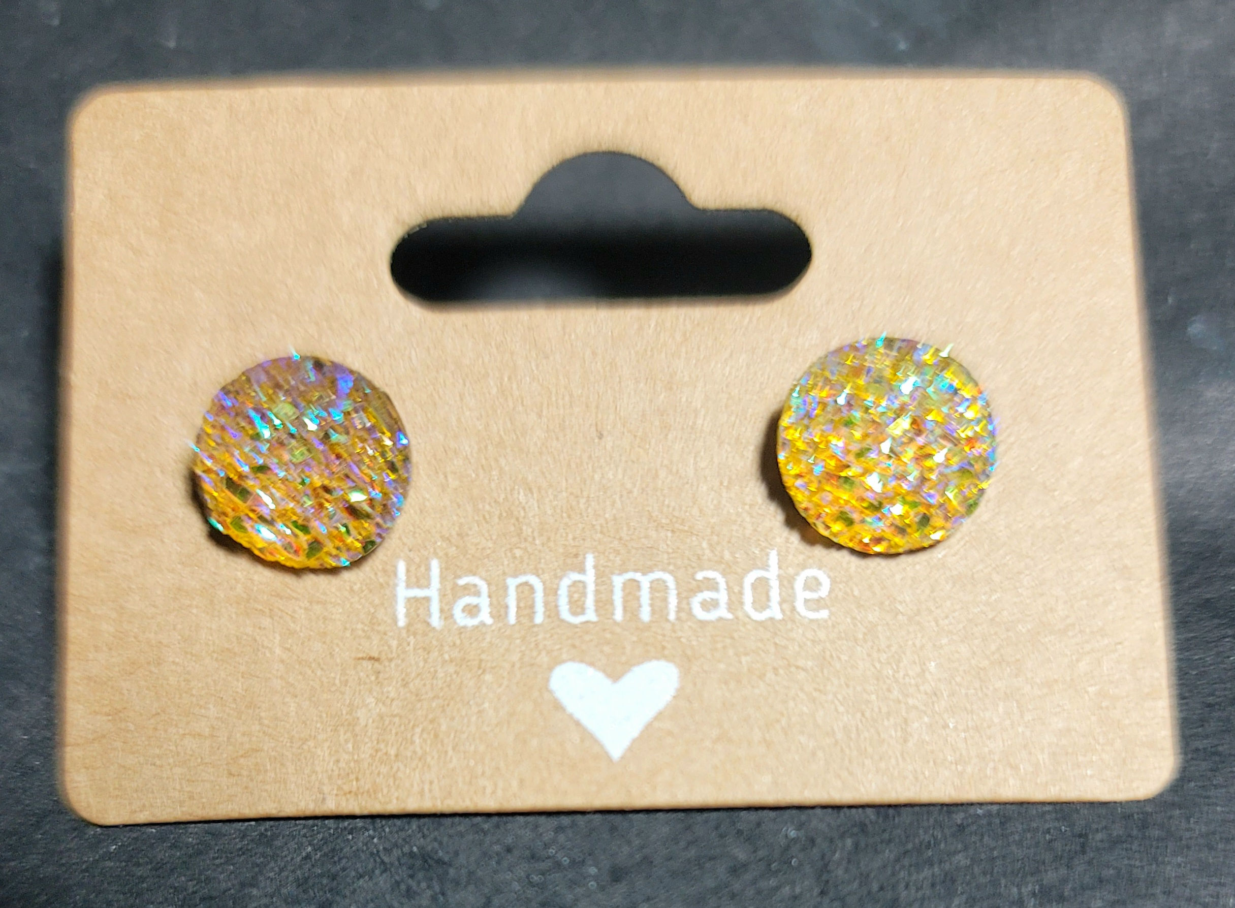 Golden Sparkle Earrings