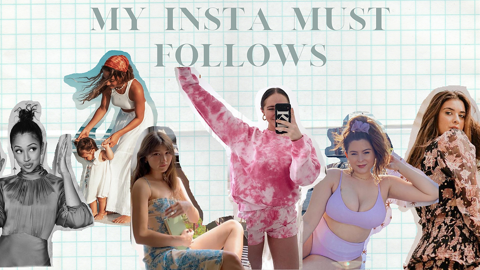 My Instagram must follows... 
