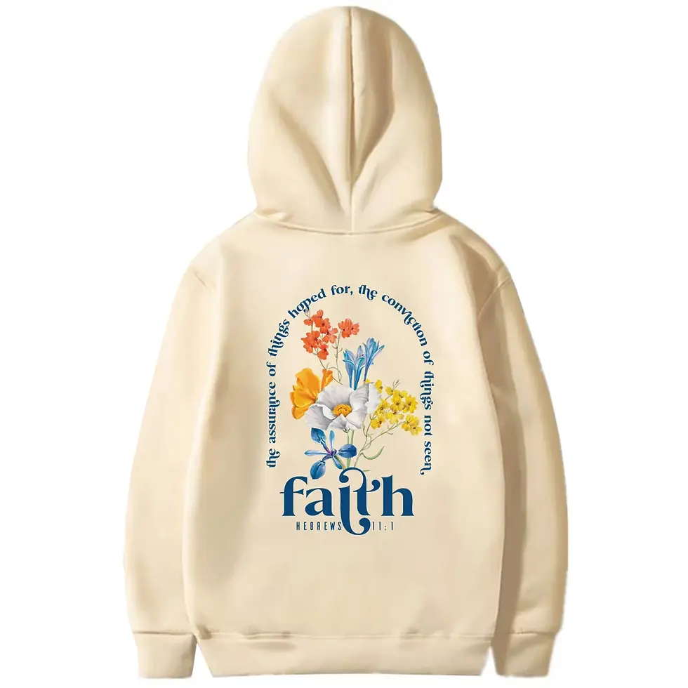 Thumbnail: Women's Christian Bible Verse Hoodie – Faith Aesthetic Pullover