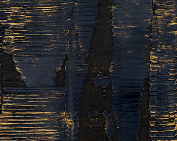 Texture de plâtre décoratif bleu et doré