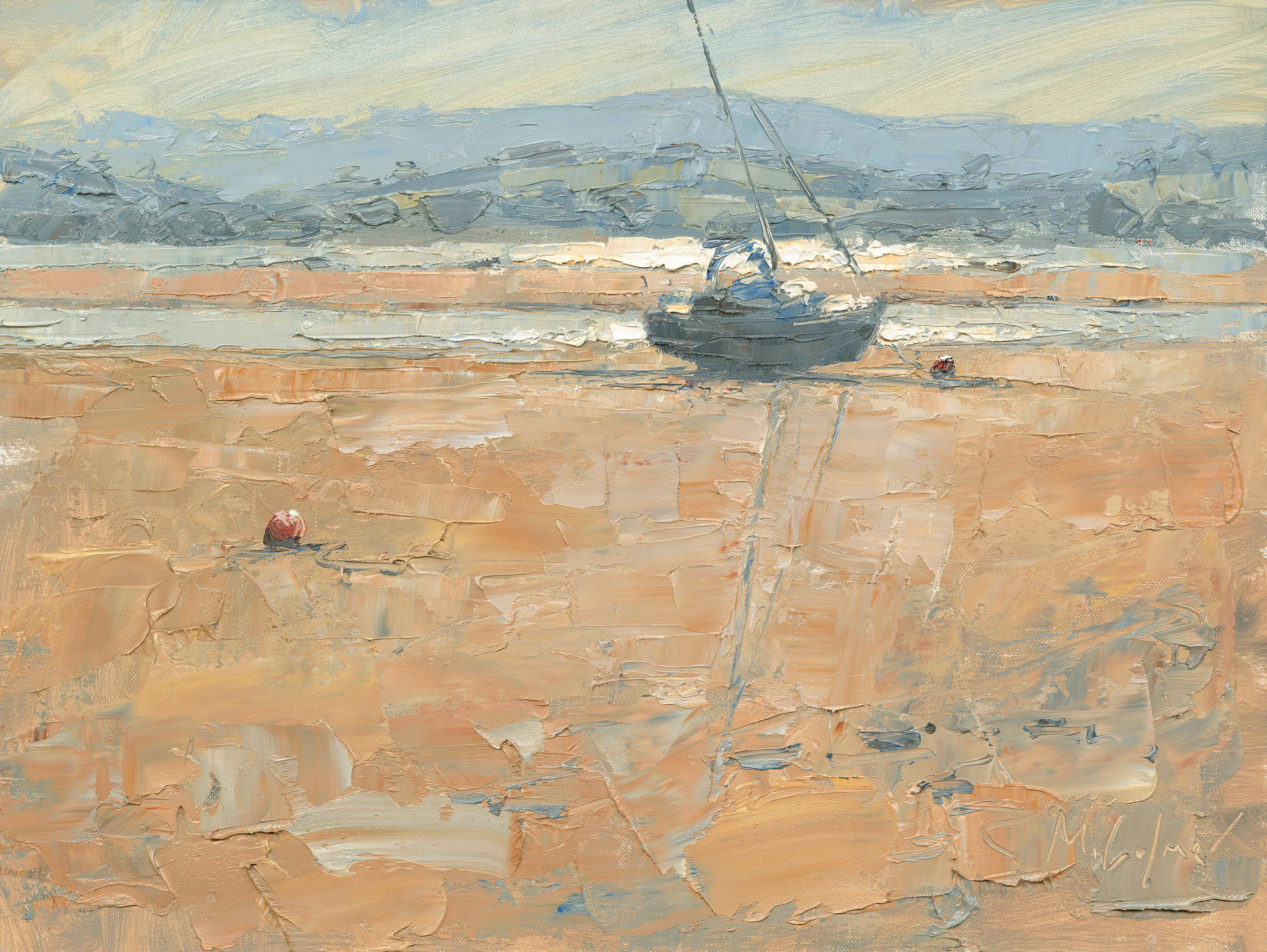 Low Tide, Exe Estuary (Print)