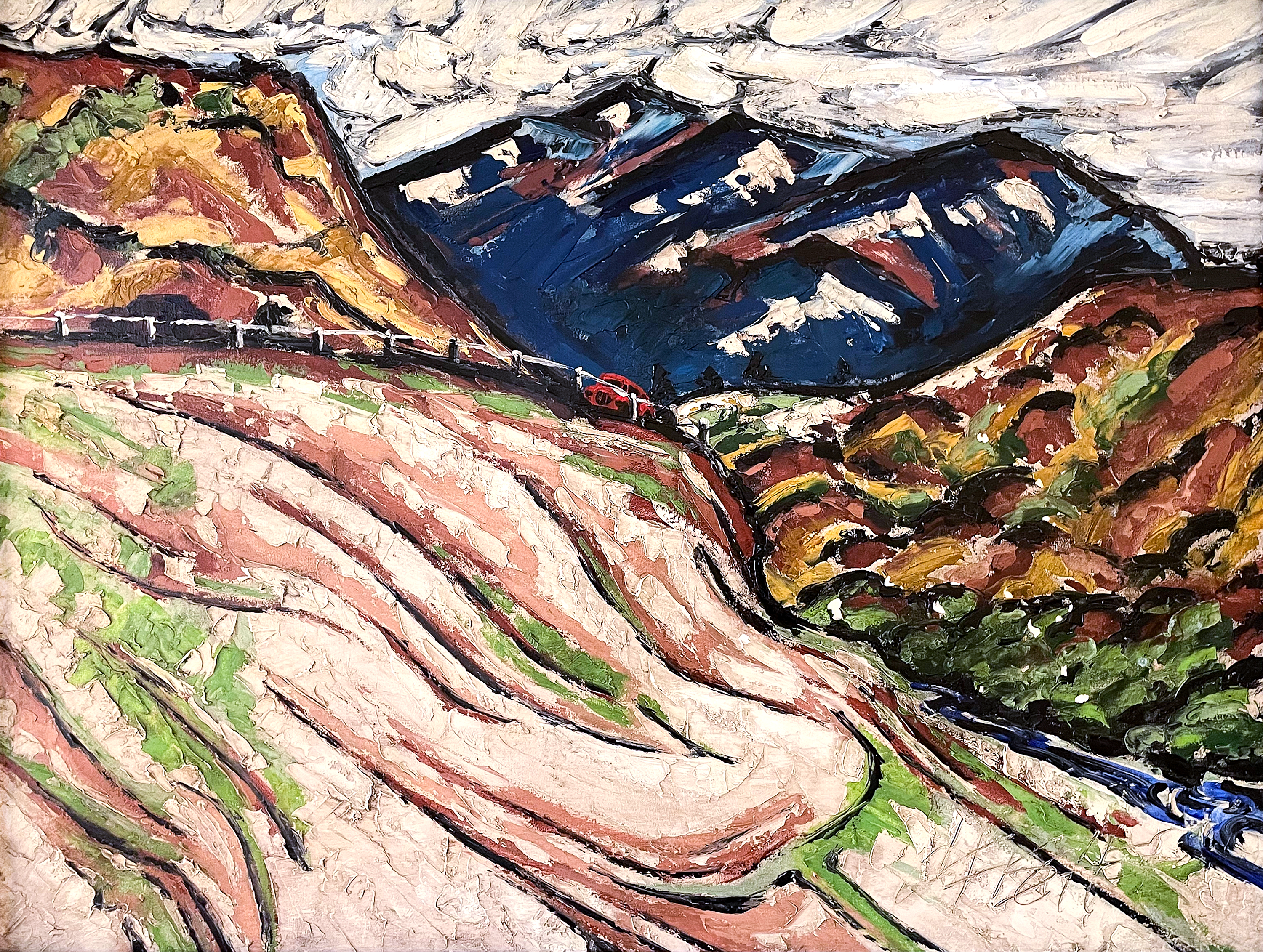 Mountain Pass by Orr Cleveland Fisher, circa 1930s-1940s