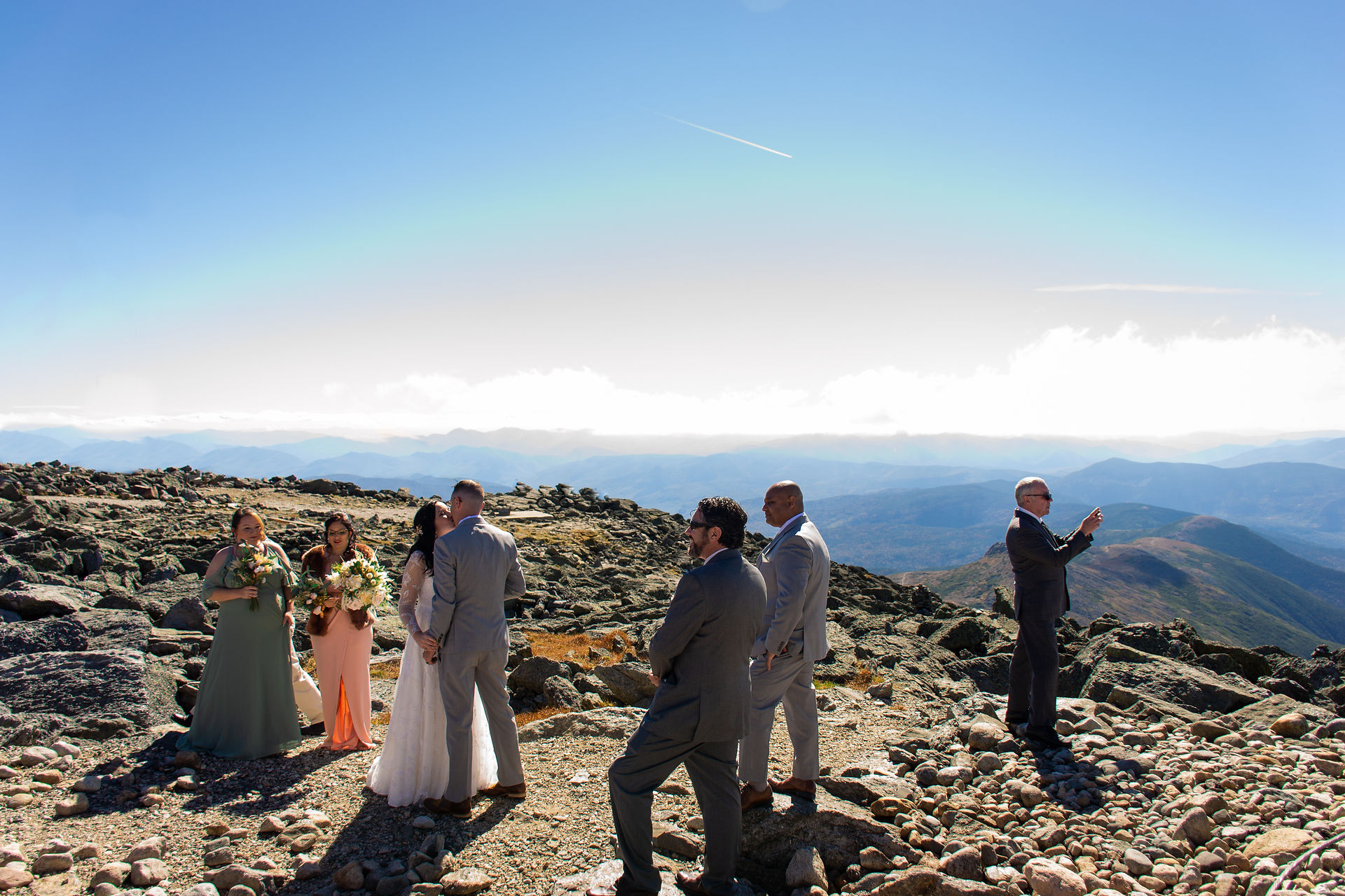 Intimate Wedding on Top of Mount Washington, NH