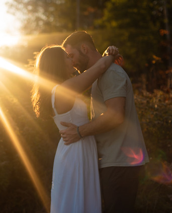 Sunset Engagement Session _ Celia + Calvin _ Jaffrey, NH _ The Francis Frames-63.jpg